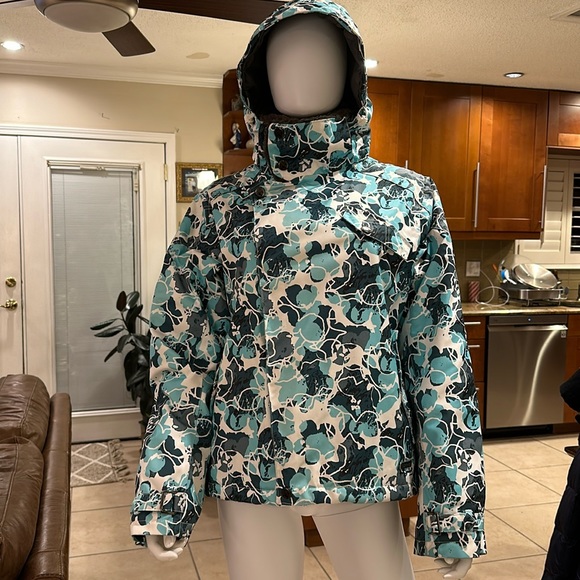 Burton Andy Warhol Rare Snowboard/ Ski Jacket Women’s Size L like NEW - Picture 1 of 16